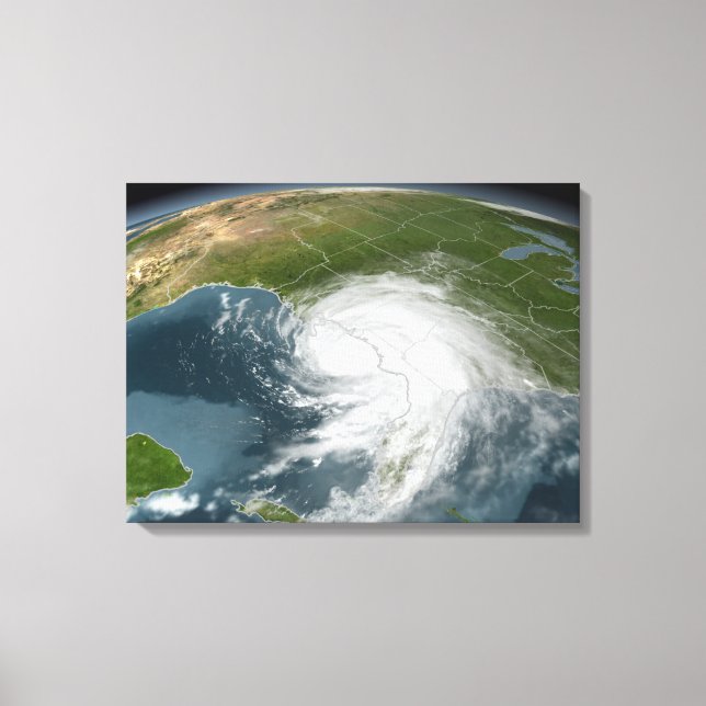 Hurricane Dennis Canvastryck (Framsida)