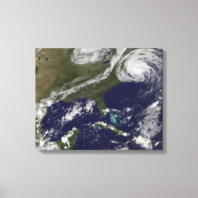 Hurricane Earl Canvastryck (Framsida)