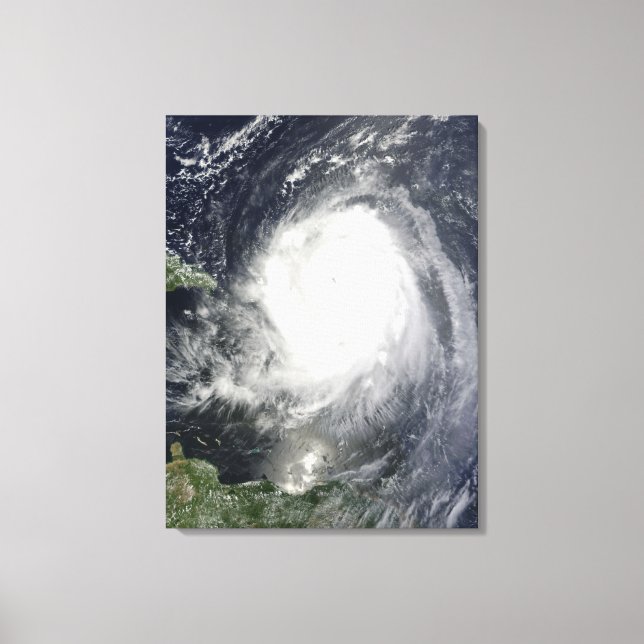 Hurricane Earl Canvastryck (Framsida)