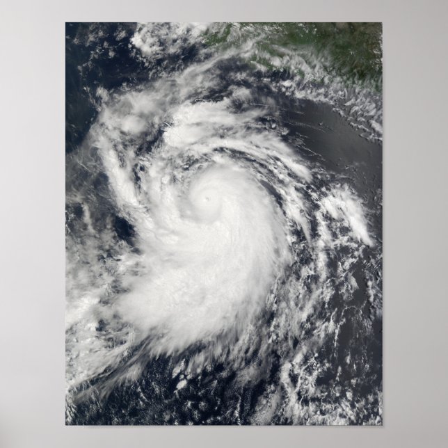 Hurricane Elida Poster (Framsidan)