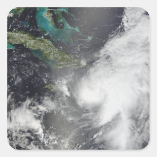 Hurricane Ernesto Fyrkantigt Klistermärke