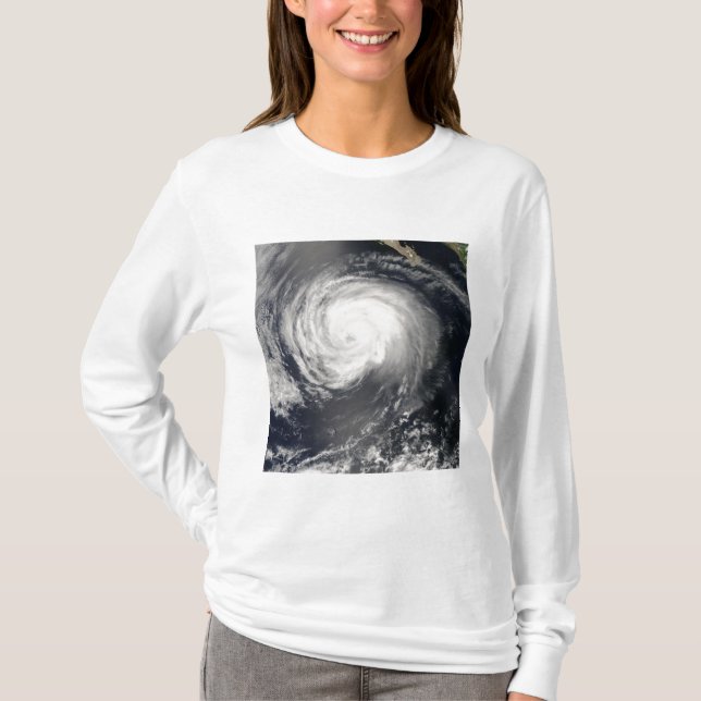 Hurricane Fausto T Shirt (Framsida)