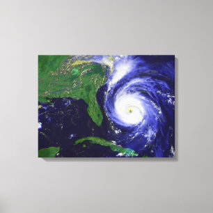 Hurricane Fran Canvastryck