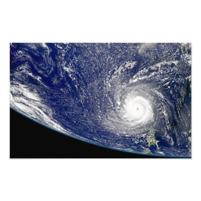 Hurricane Frances Fototryck (Framsidan)