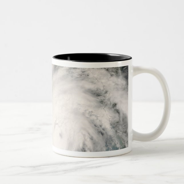 Hurricane Gustav Två-Tonad Mugg (Höger)
