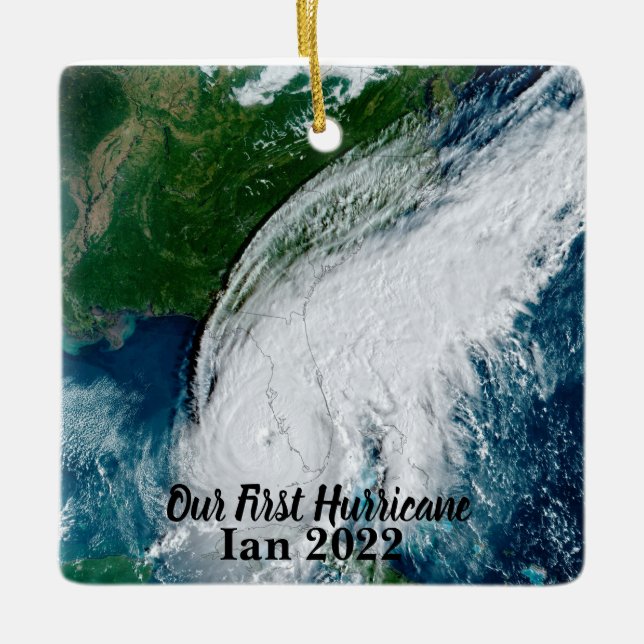 Hurricane Ian | 28 september 2022 Ornament (Framsida)
