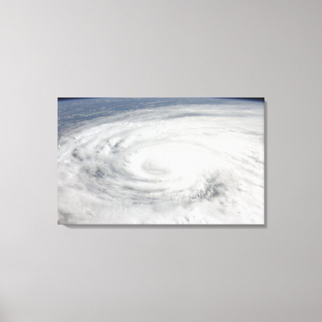 Hurricane Ike Canvastryck (Framsida)