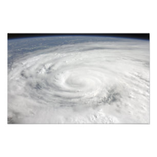 Hurricane Ike Fototryck