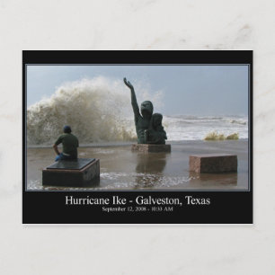 Hurricane Ike Postcard Vykort