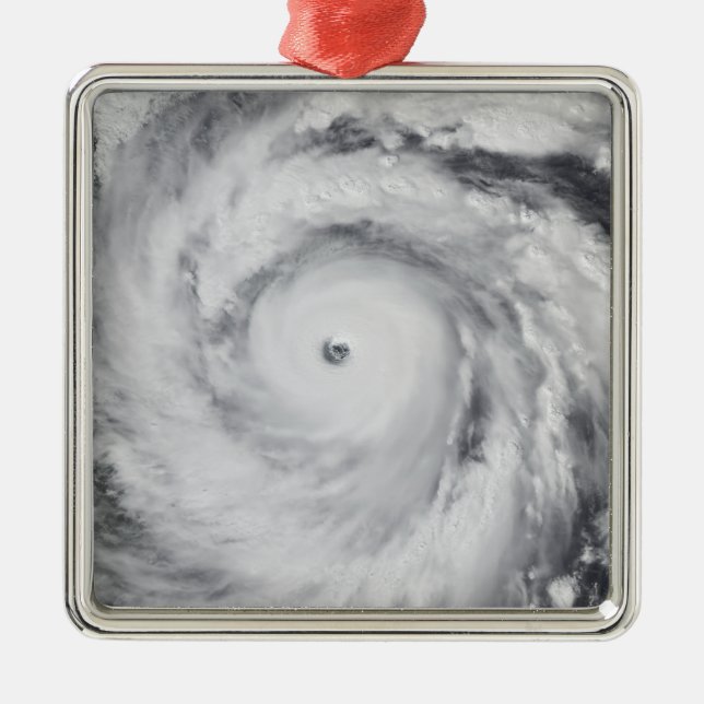 Hurricane Jangmi Julgransprydnad Metall (Framsidan)