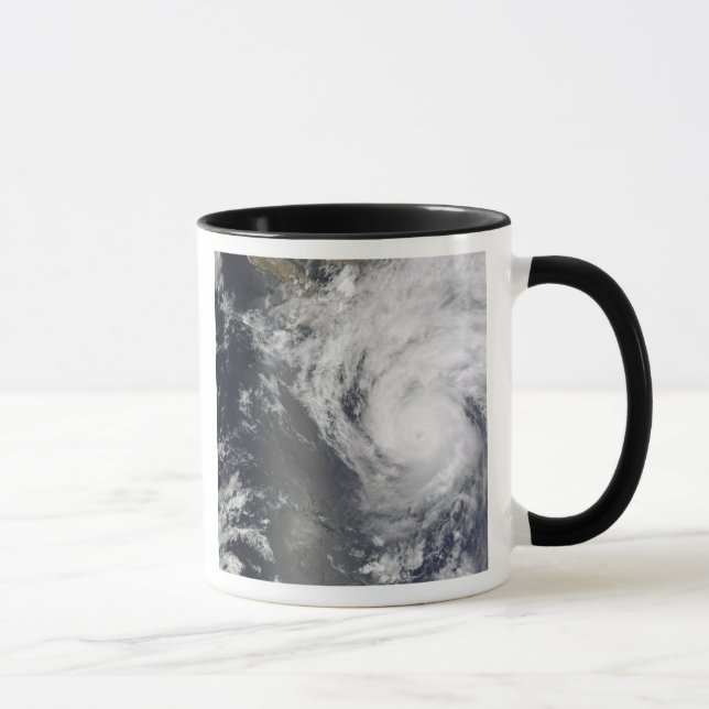 Hurricane Jimena over Baja California Mugg (Höger)