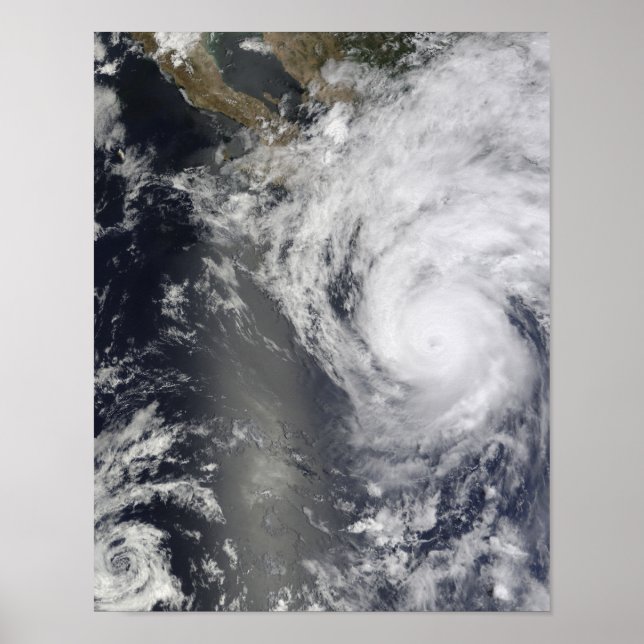 Hurricane Jimena over Baja California Poster (Framsidan)