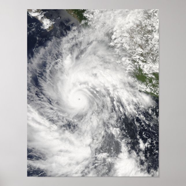 Hurricane Jimena Poster (Framsidan)