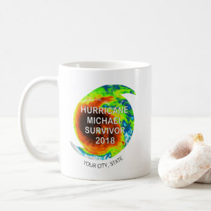 HURRICANE MICHAEL SURVIVOR 2018 Ort, stat Kaffemugg