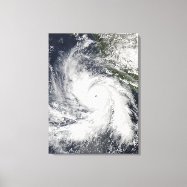 Hurricane Rick Canvastryck (Framsida)