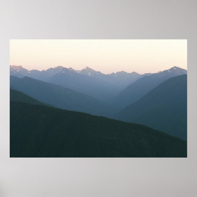Hurricane Ridge Poster (Framsidan)