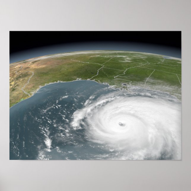 Hurricane Rita Poster (Framsidan)