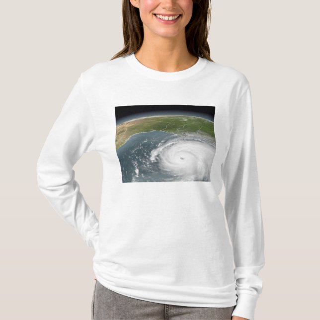 Hurricane Rita T Shirt (Framsida)