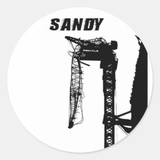 Hurricane Sandy Runt Klistermärke