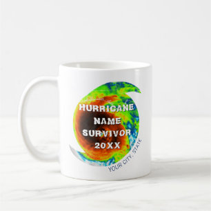 Hurricane Survivor Personlig Kaffemugg