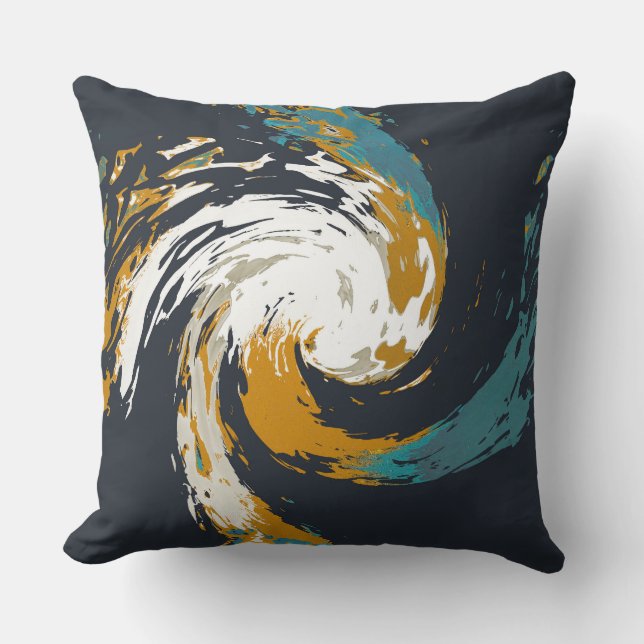 Hurricane Twirl Kudde (Framsida)
