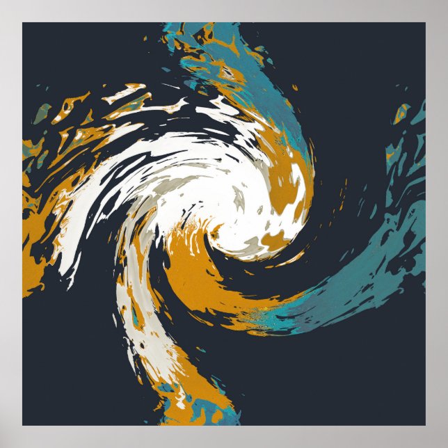 Hurricane Twirl Poster (Framsidan)
