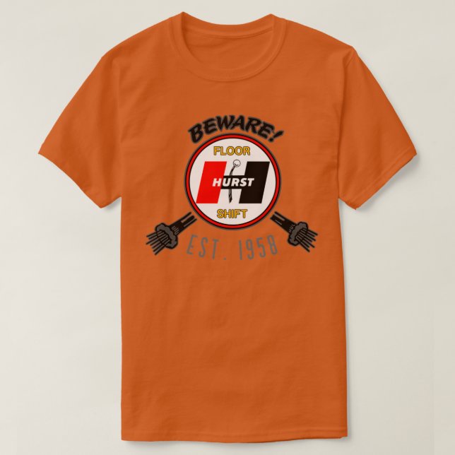 Hurst est1958 t shirt (Design framsida)