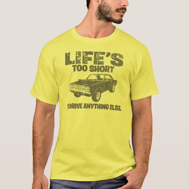 Hurst Hemi för 1968 fint pil Tee Shirt (Framsida)