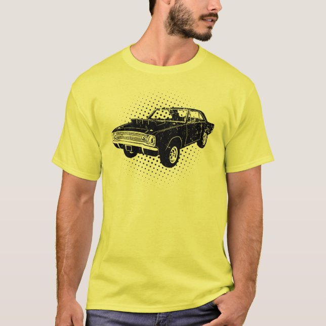 Hurst Hemi för 1968 fint pil Tröja (Framsida)