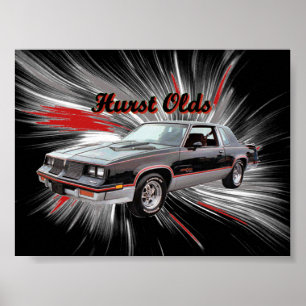 Hurst Olds affisch