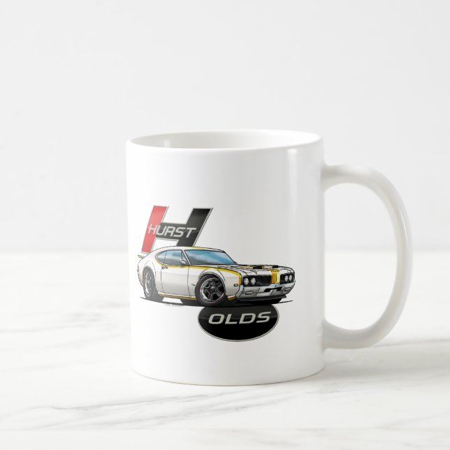 Hurst Olds Cutlass 1969 Kaffemugg (Höger)
