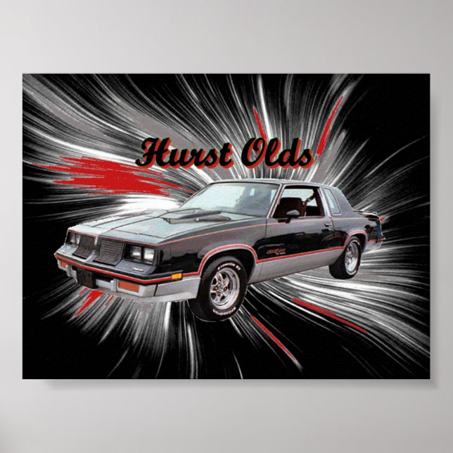 Hurst Olds Poster (Framsidan)
