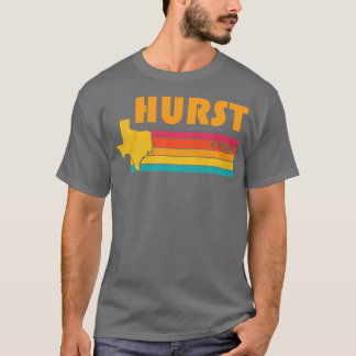 Hurst Texas Vintage Distress Souvenir T Shirt