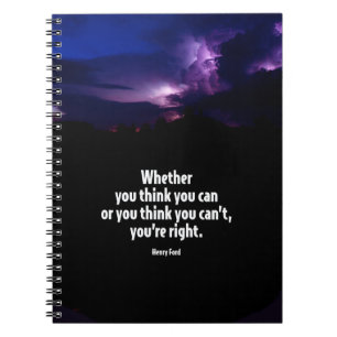 Huruvida kan du tänkan dig det Motivational Anteckningsbok Med Spiral