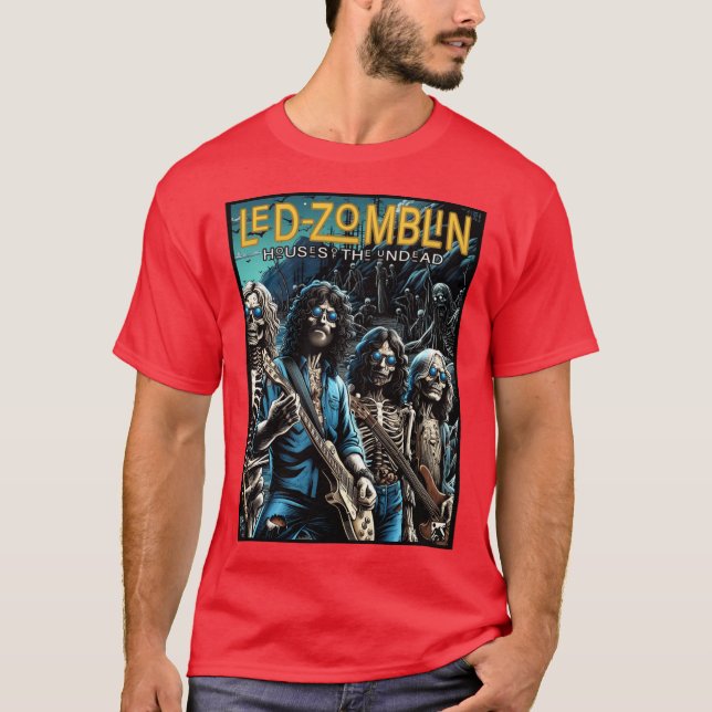 Hus av de Odöda present present T Shirt (Framsida)