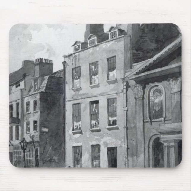 Hus av herr Isaac Newton Musmatta (Framsidan)