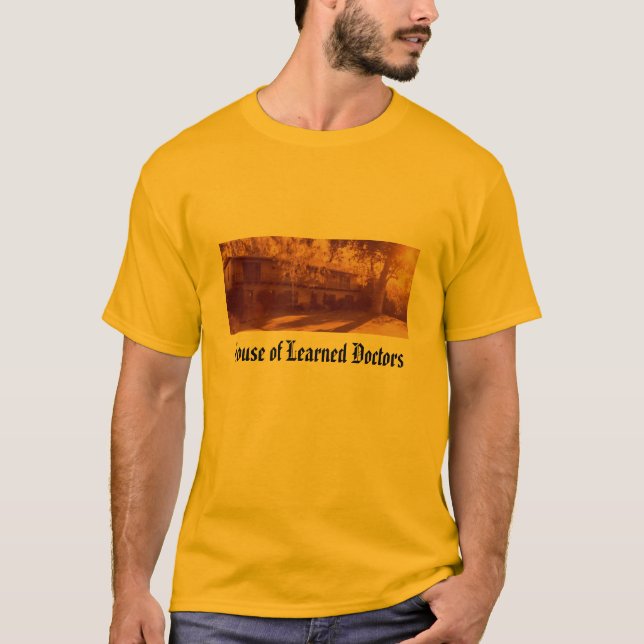 Hus av lärda doktorer tee shirt (Framsida)