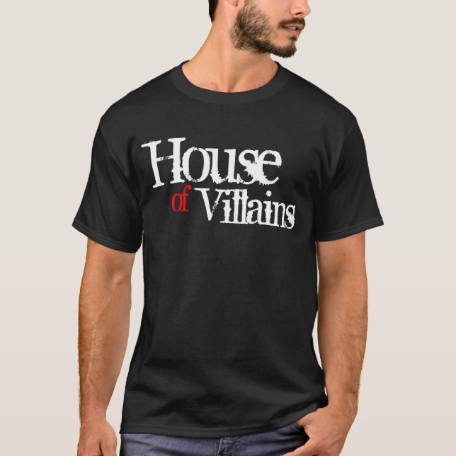 Hus av (röda) Villains, T-shirt (Framsida)