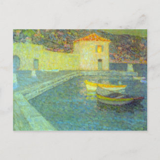 Hus by Sea by Henri Le Sidaner Vykort