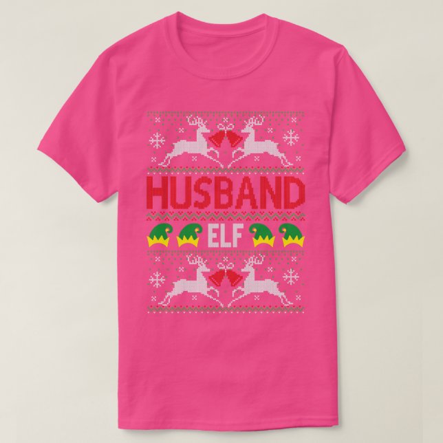 Hus Elf ful christmas sweater T Shirt (Design framsida)