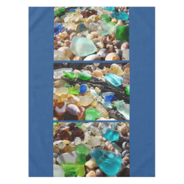 Hus för bröllop för Seaglass strandTablecloths