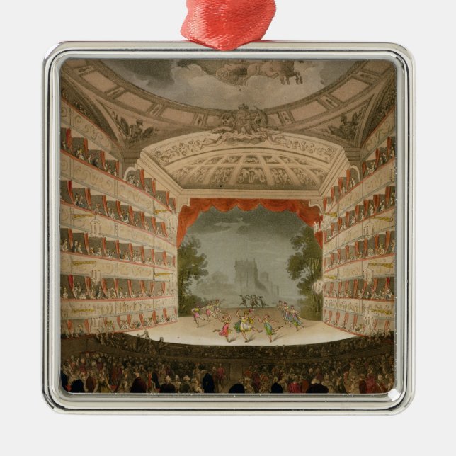 Hus för kungTheatreopera Julgransprydnad Metall (Framsidan)