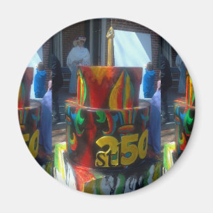 Hus för Stl250 Fleur De Lis Tårta magnetPayne Magnet