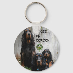 HUS GORDON, Gordon Setter Nyckelring