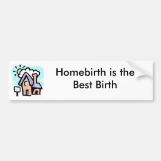 Hus-Homebirthbildekal Bildekal