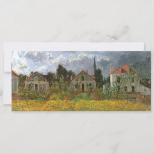 Hus i Argenteuil av Claude Monet