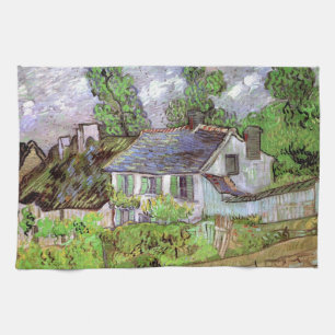 Hus i Auvers av Vincent van Gogh Kökshandduk