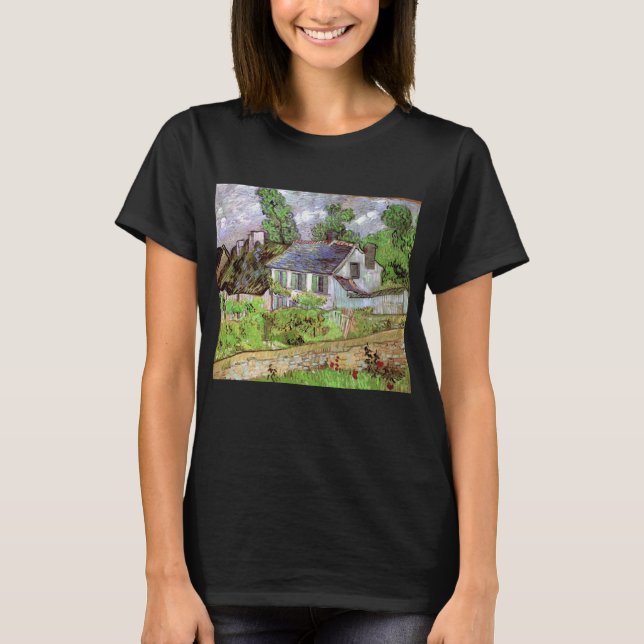 Hus i Auvers av Vincent van Gogh T Shirt (Framsida)