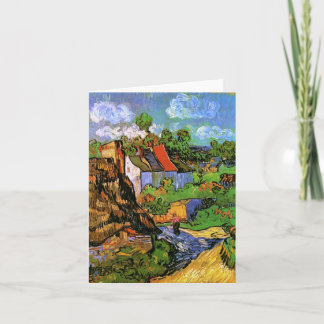 Hus i Auvers Van Gogh konst Kort