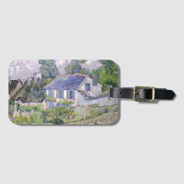 Hus i Auvers Vincent  van Gogh   Bagagebricka (Framsida horisontal)